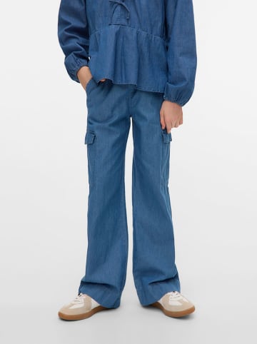 Vero Moda Girl Jeans-Cargohose "Demi" in Blau