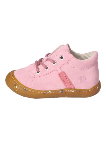 PEPINO Leder-Sneakers in Rosa
