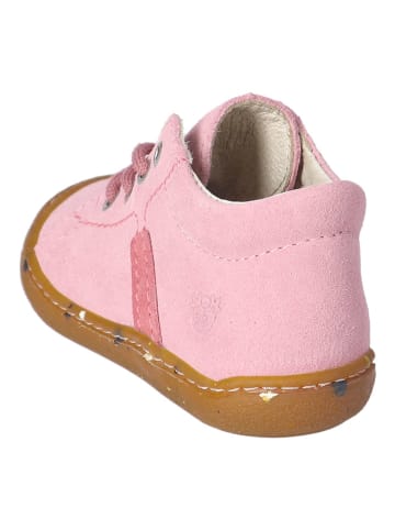 PEPINO Leder-Sneakers in Rosa