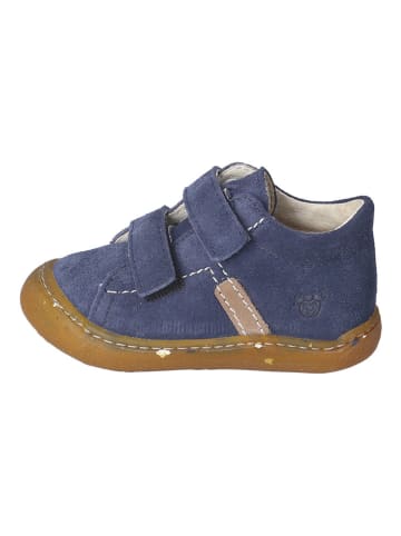 PEPINO Leder-Sneakers in Dunkelblau
