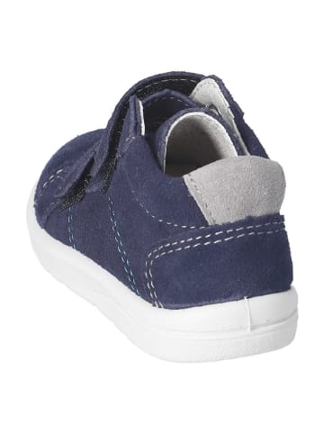 PEPINO Leder-Boots in Dunkelblau