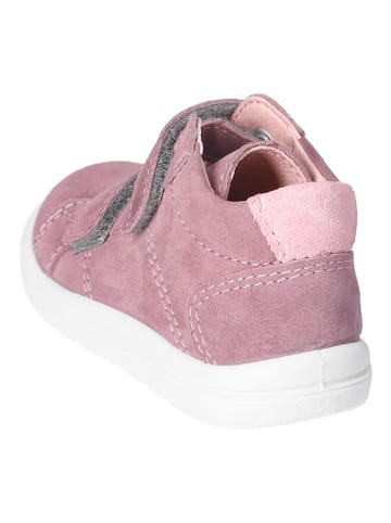 PEPINO Leder-Boots in Rosa