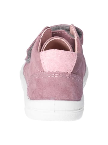 PEPINO Leder-Boots in Rosa