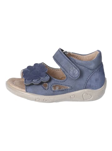 PEPINO Leder-Sandalen in Dunkelblau
