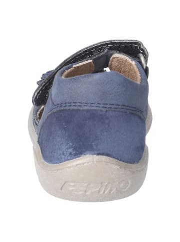 PEPINO Leder-Sandalen in Dunkelblau