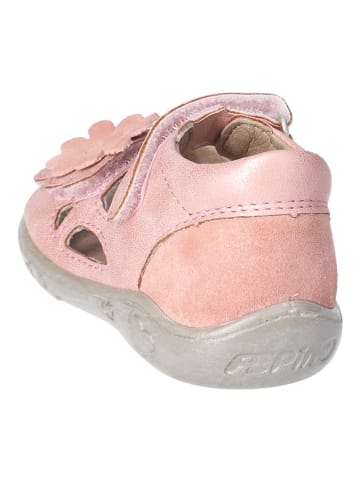 PEPINO Leder-Sandalen in Rosa