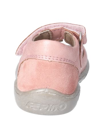 PEPINO Leder-Sandalen in Rosa