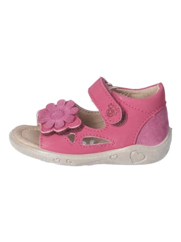 PEPINO Leder-Sandalen in Pink