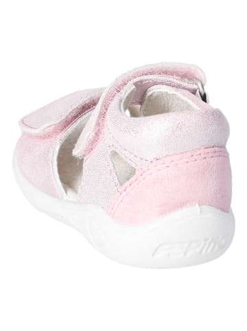 PEPINO Leder-Sandalen in Rosa