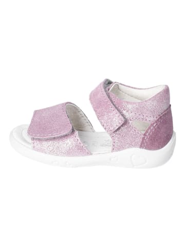 PEPINO Leder-Sandalen in Lila