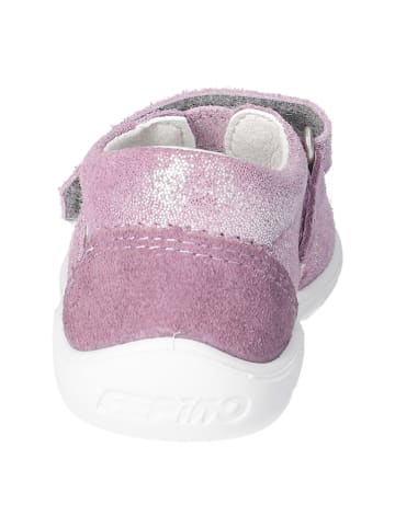 PEPINO Leder-Sandalen in Lila