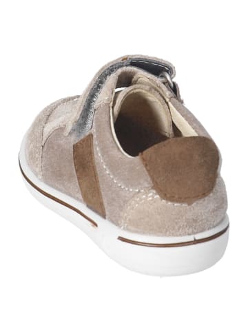 PEPINO Leder-Sneakers in Hellbraun