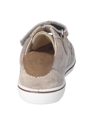 PEPINO Leder-Sneakers in Hellbraun