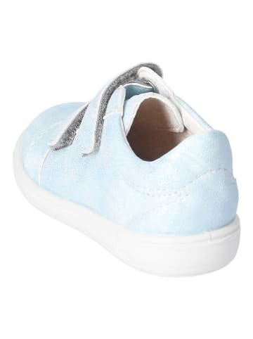 PEPINO Leder-Sneakers in Hellblau