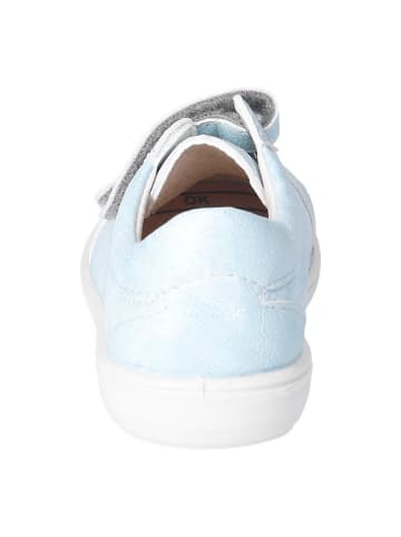 PEPINO Skórzane sneakersy w kolorze błękitnym