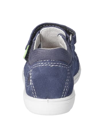 PEPINO Leren enkelsandalen donkerblauw