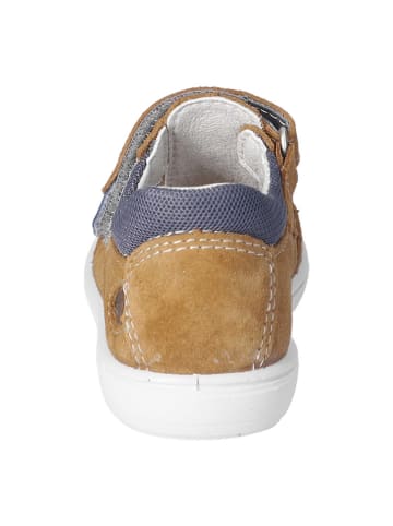 PEPINO Leren enkelsandalen lichtbruin