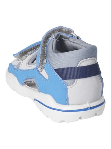 PEPINO Sandalen in Grau/ Hellblau