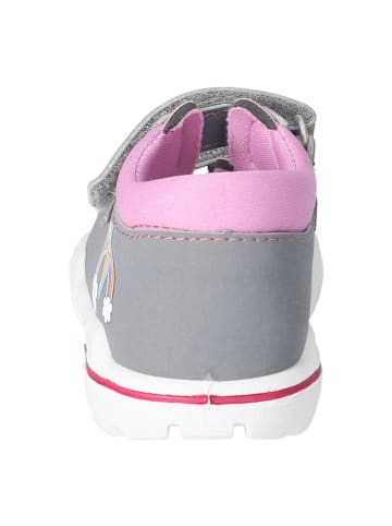 PEPINO Sandalen in Grau/ Rosa