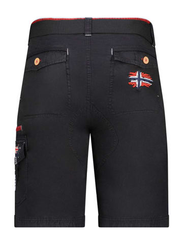 Geographical Norway Cargobermudas "Parodie" in Schwarz