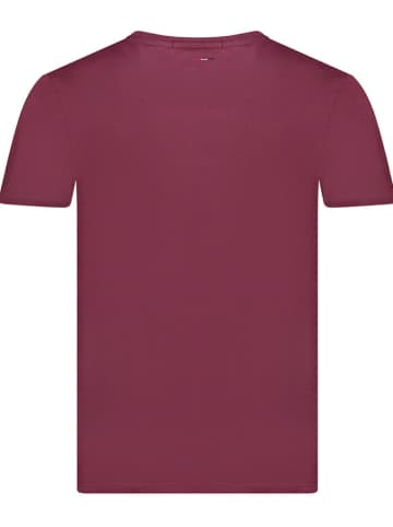 Geographical Norway Shirt "Jactus" in Bordeaux