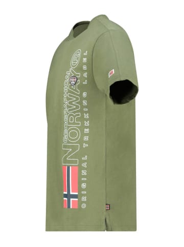 Geographical Norway Shirt "Jogo" in Khaki