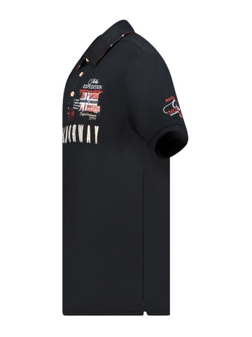 Geographical Norway Poloshirt "Kason" zwart
