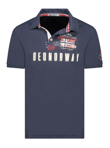 Geographical Norway Poloshirt "Kason" donkerblauw