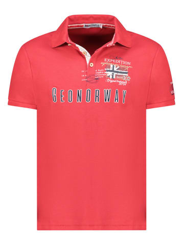 Geographical Norway Poloshirt "Kason" in Rot