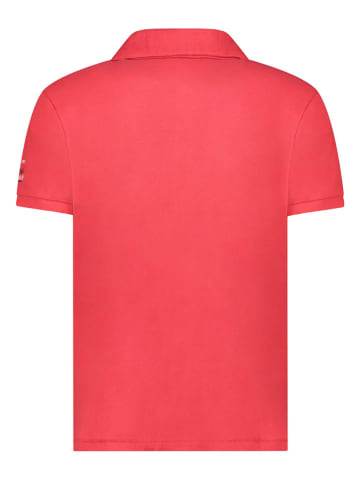 Geographical Norway Koszulka polo "Kason" w kolorze czerwonym