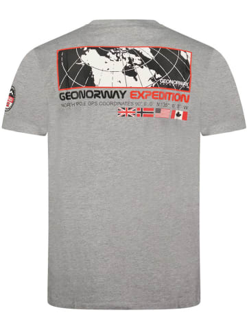 Geographical Norway Shirt "Jholme" grijs