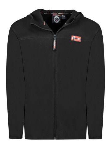 Geographical Norway Fleecejacke "Uniclerc" in Schwarz