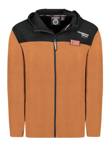 Geographical Norway Kurtka polarowa "Uniclerc" w kolorze jasnobrązowym