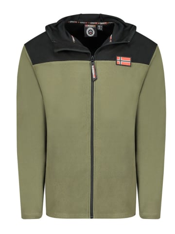 Geographical Norway Fleecejacke "Uniclerc" in Khaki