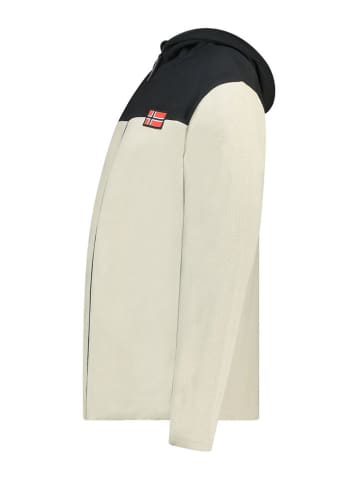 Geographical Norway Kurtka polarowa "Uniclerc" w kolorze jasnozielonym