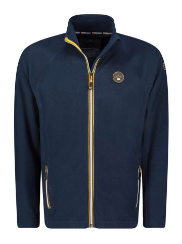 Geographical Norway Kurtka polarowa "Tugim" w kolorze granatowym