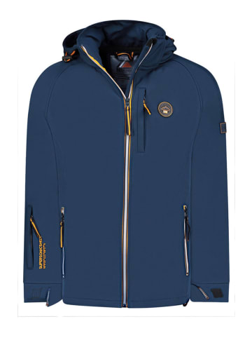 Geographical Norway Softshelljas "Tabim" donkerblauw