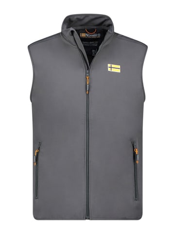 Geographical Norway Kamizelka softshellowa "Vest" w kolorze antracytowym