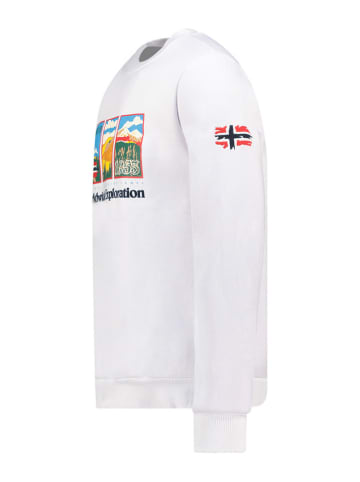 Geographical Norway Bluza "Giriver" w kolorze białym