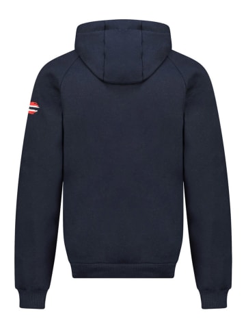 Geographical Norway Hoodie "Galdemar" donkerblauw