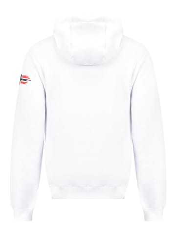 Geographical Norway Hoodie "Galdemar" wit