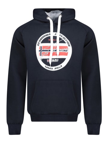 Geographical Norway Hoodie donkerblauw
