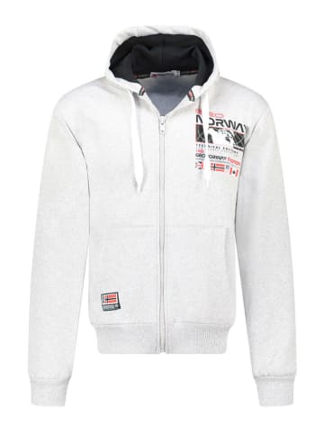 Geographical Norway Sweatvest "Golme" grijs