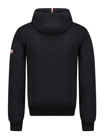 Geographical Norway Sweatvest "Fogora" zwart