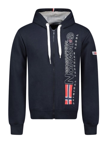 Geographical Norway Bluza "Fogora" w kolorze granatowym