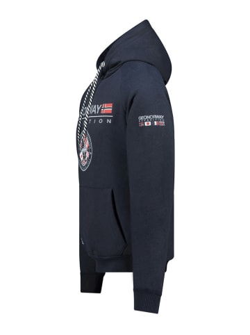 Geographical Norway Bluza "Gvick" w kolorze granatowym