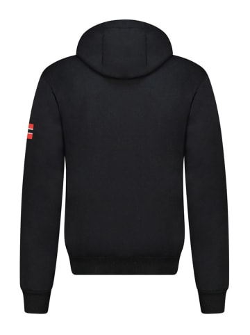 Geographical Norway Sweatvest "Gasper" zwart