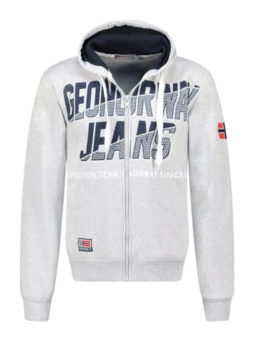 Geographical Norway Sweatvest "Gasper" grijs