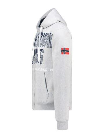 Geographical Norway Bluza "Gasper" w kolorze szarym