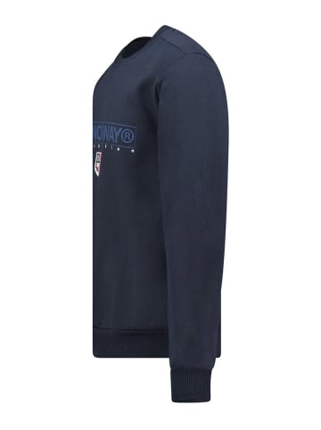 Geographical Norway Sweatshirt "Gotrun" in Dunkelblau